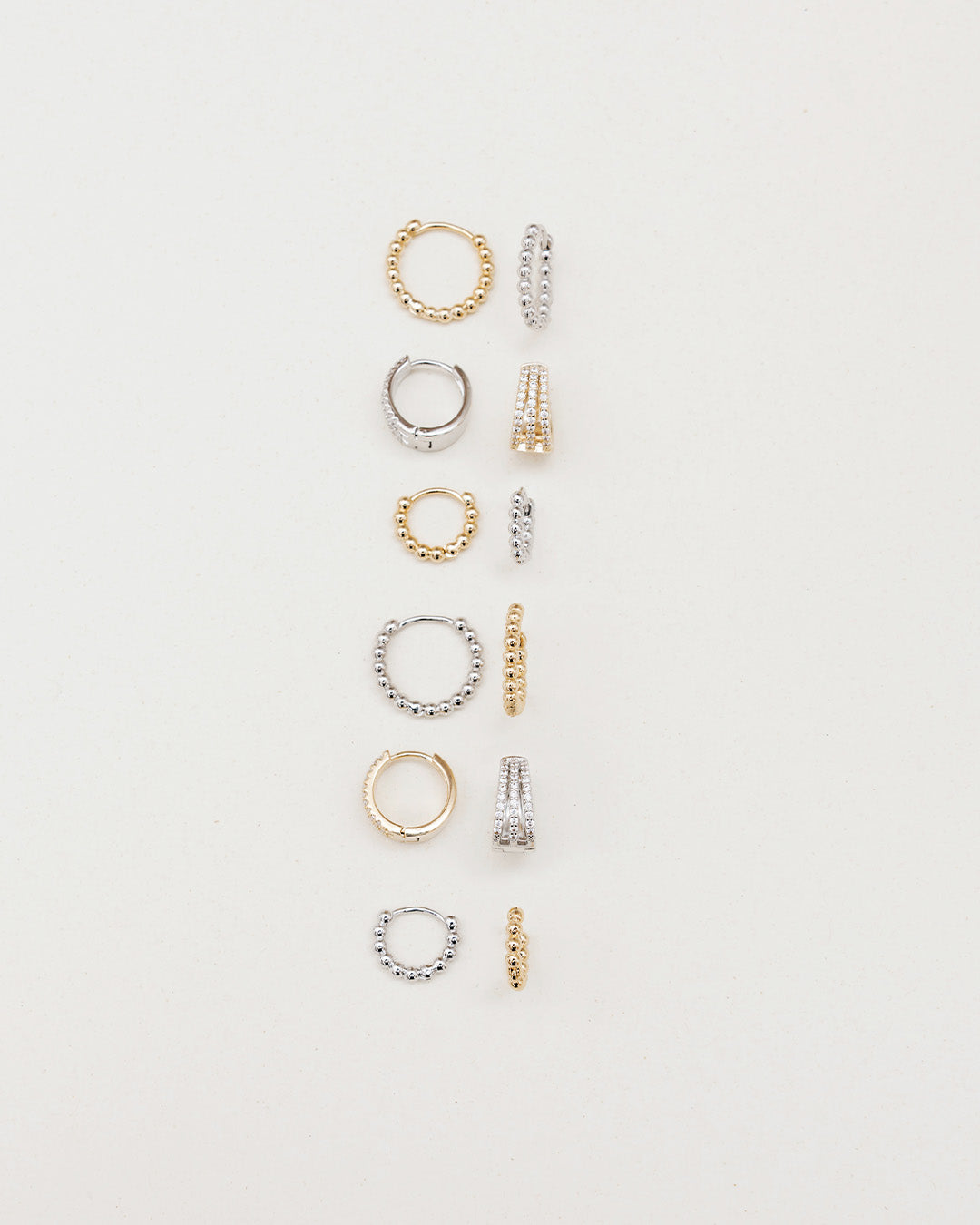 Set X3 Candongas Esferas y Líneas