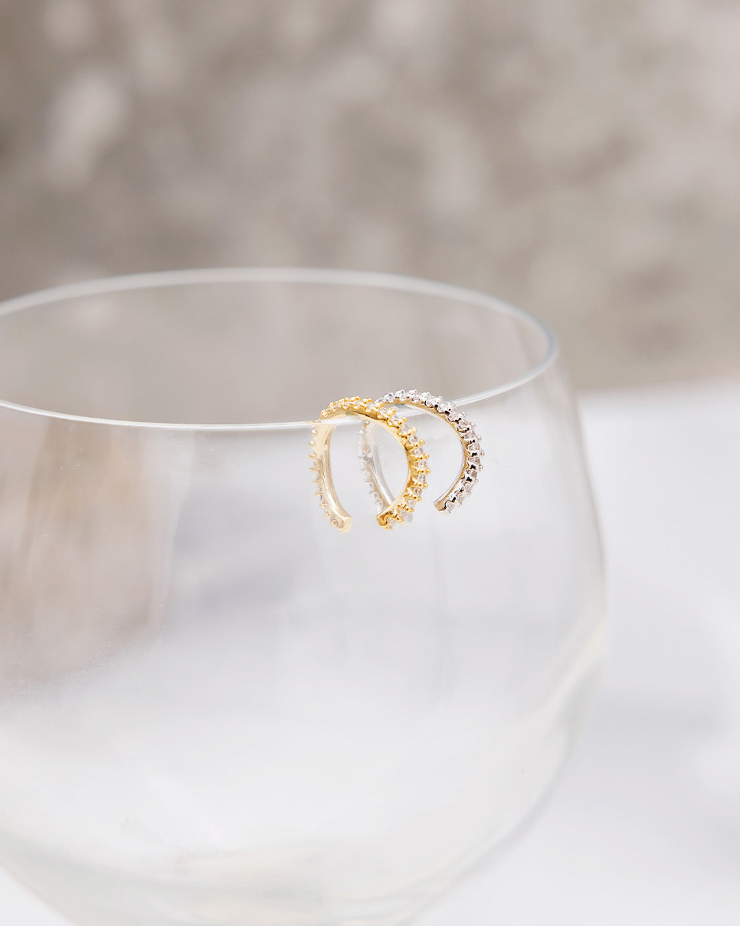 Earcuff Irregular Cristales