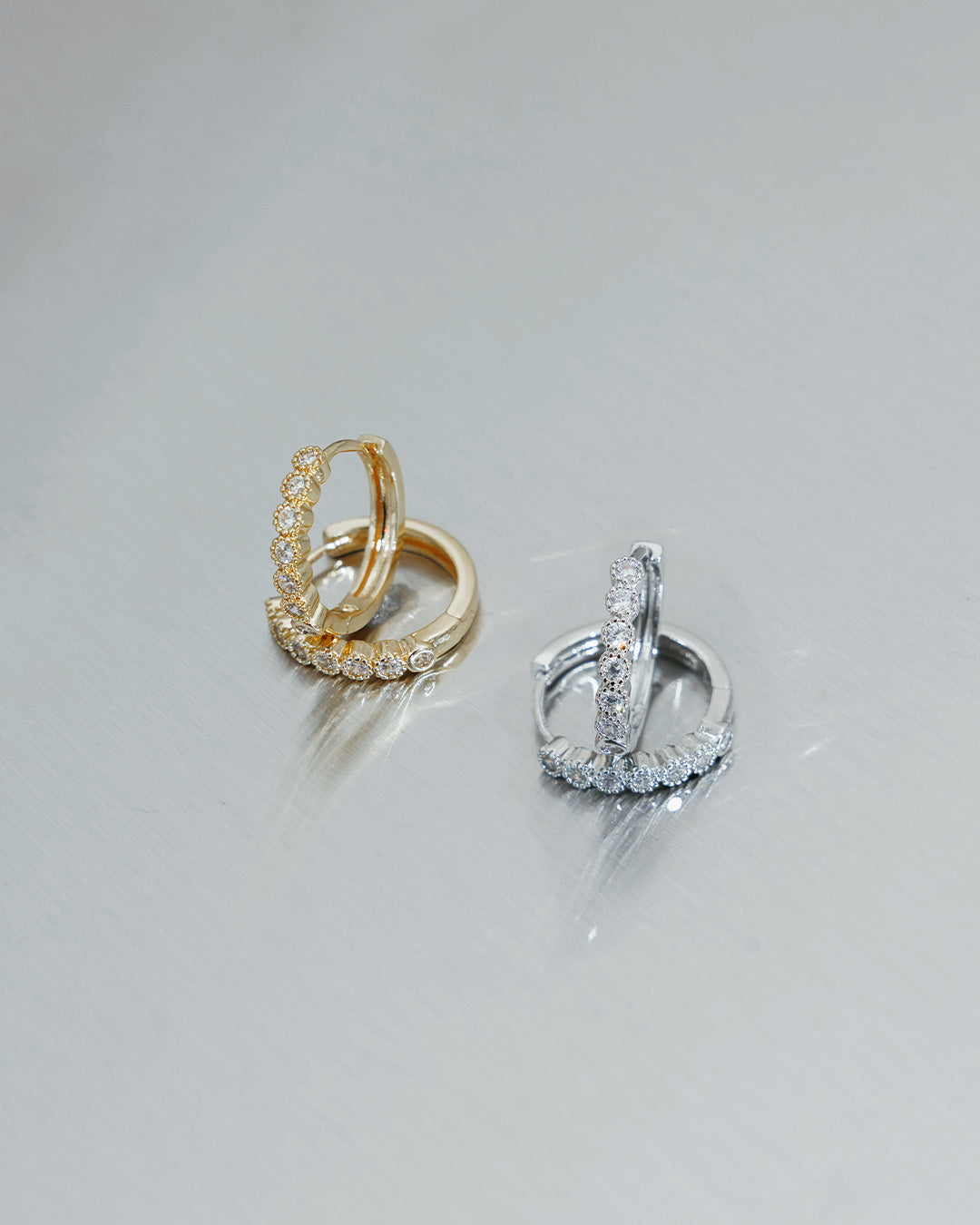 Candongas Maxi Cristal Redondo