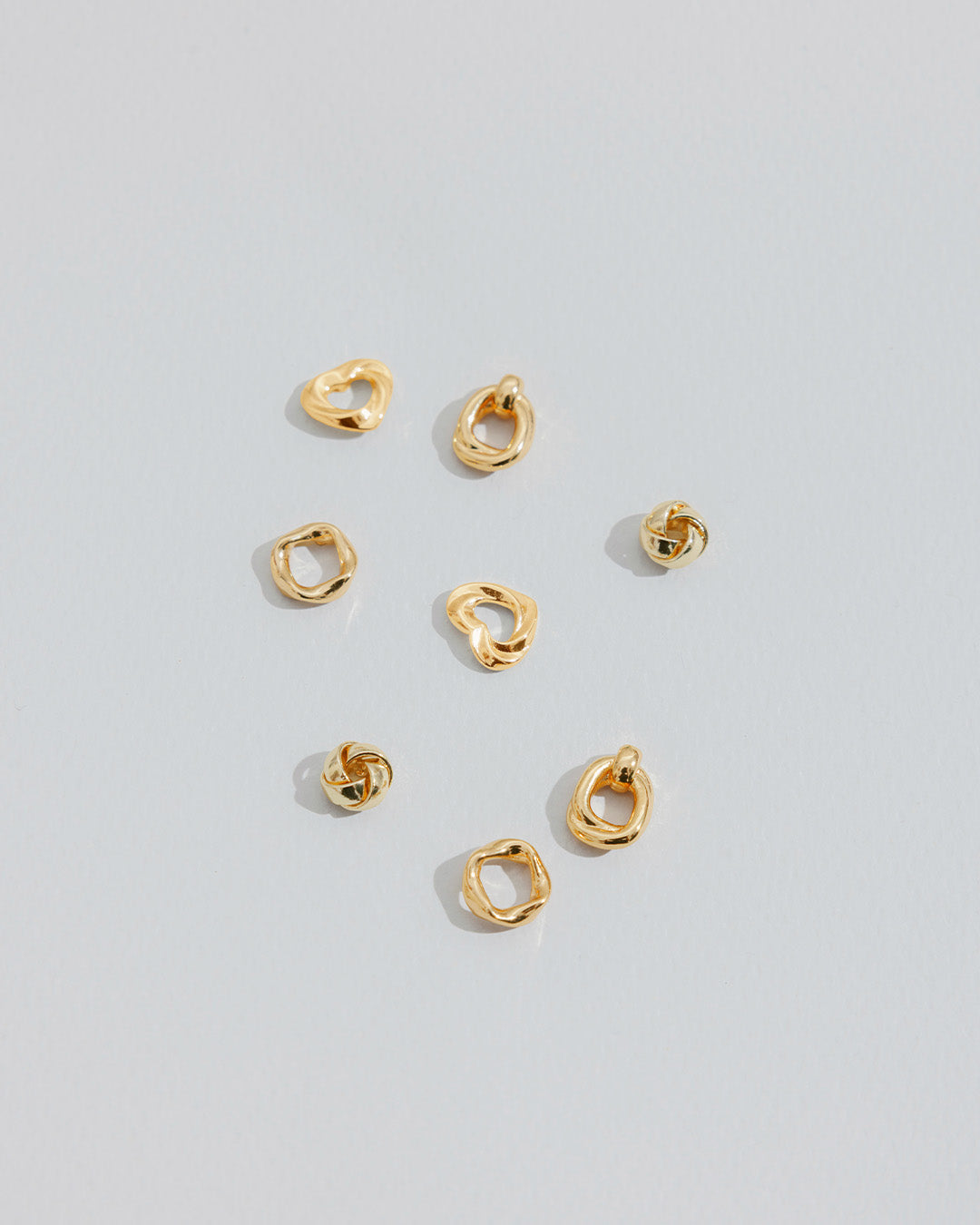 Aretes Nudo Oro