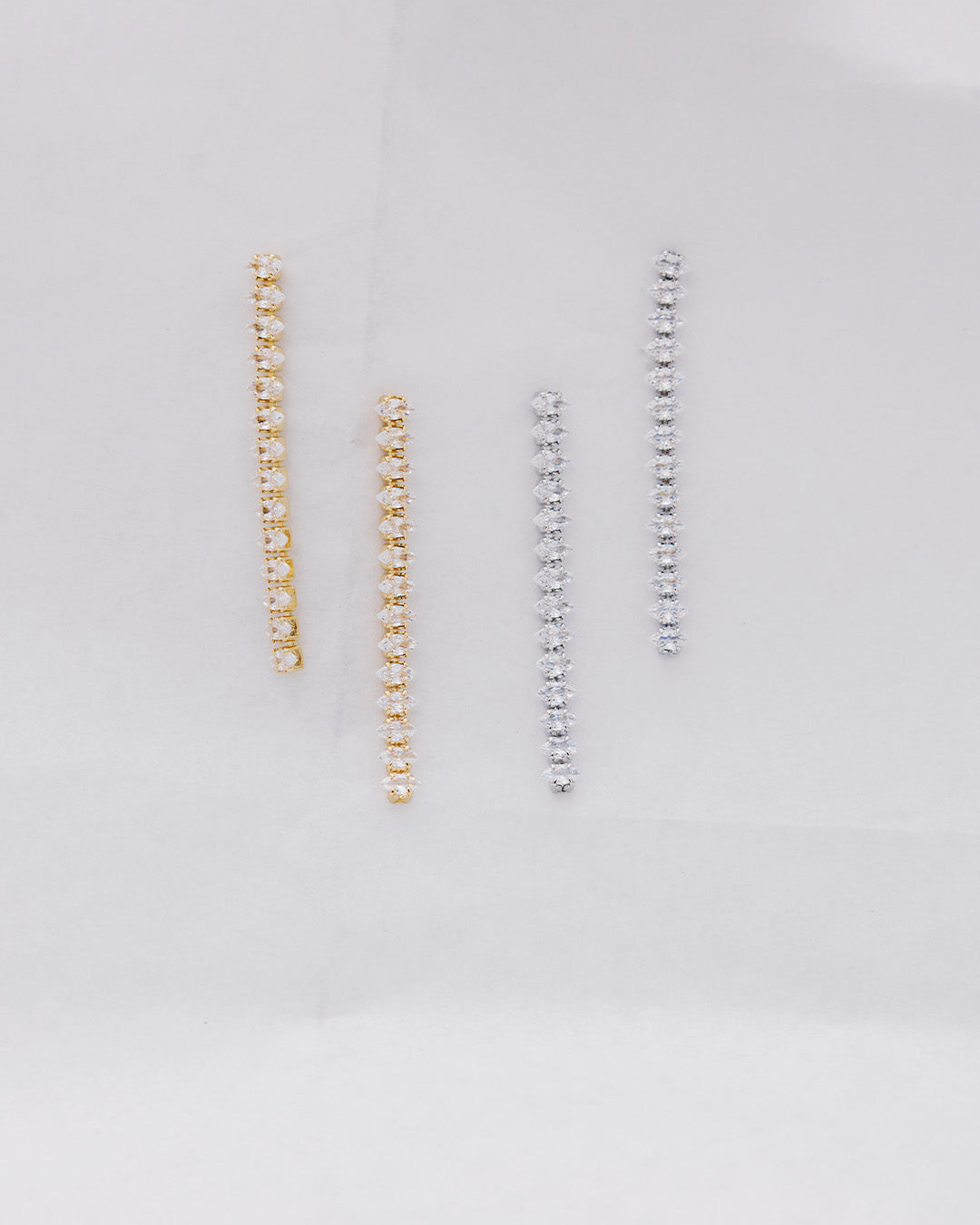 Aretes Largos Cristales