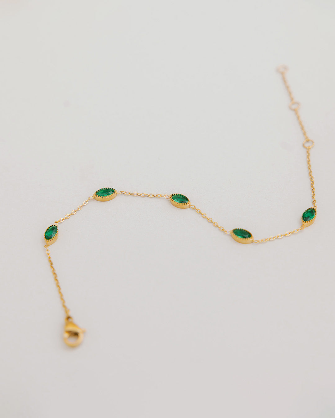 Pulsera Cristal Esmeralda