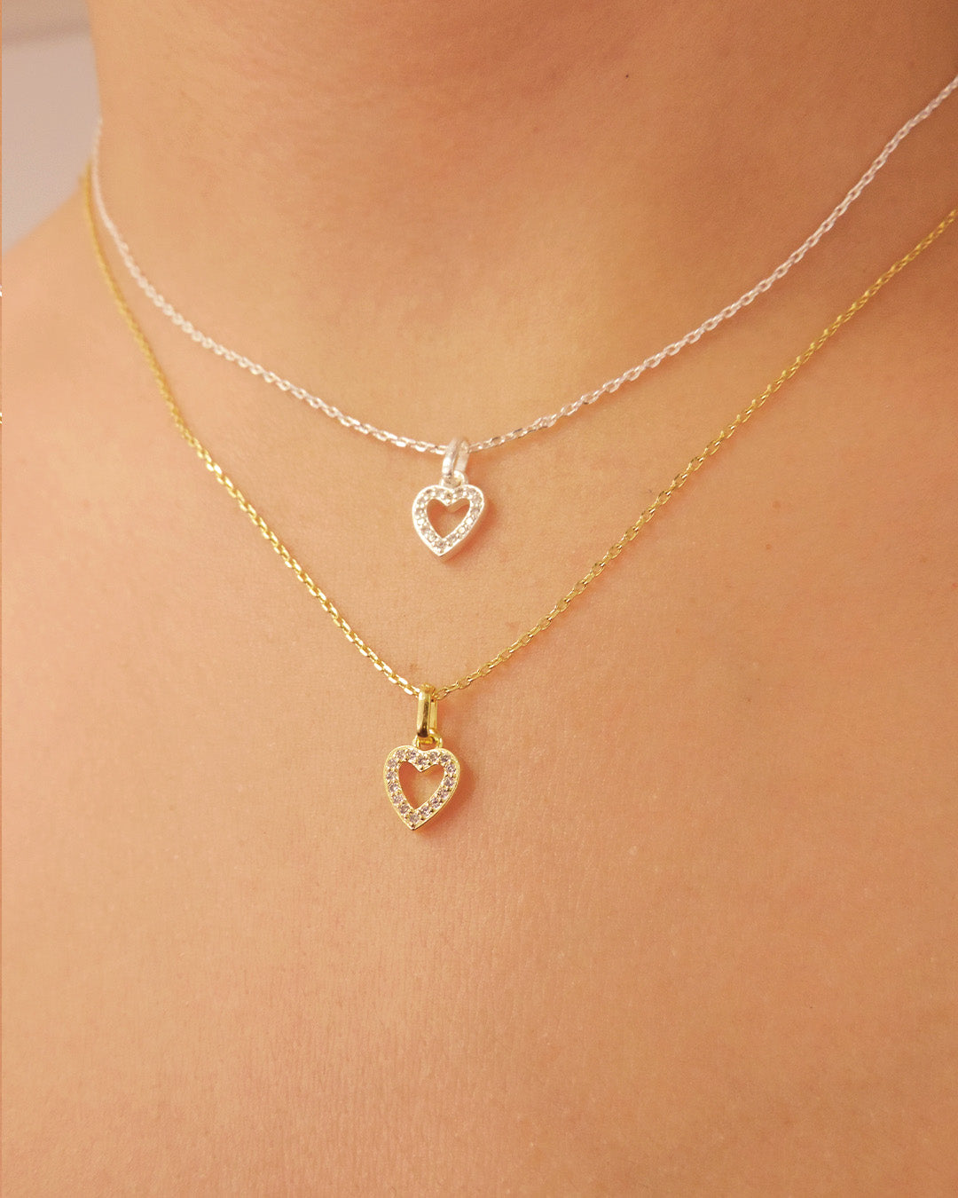 Collar Corazón Crystal