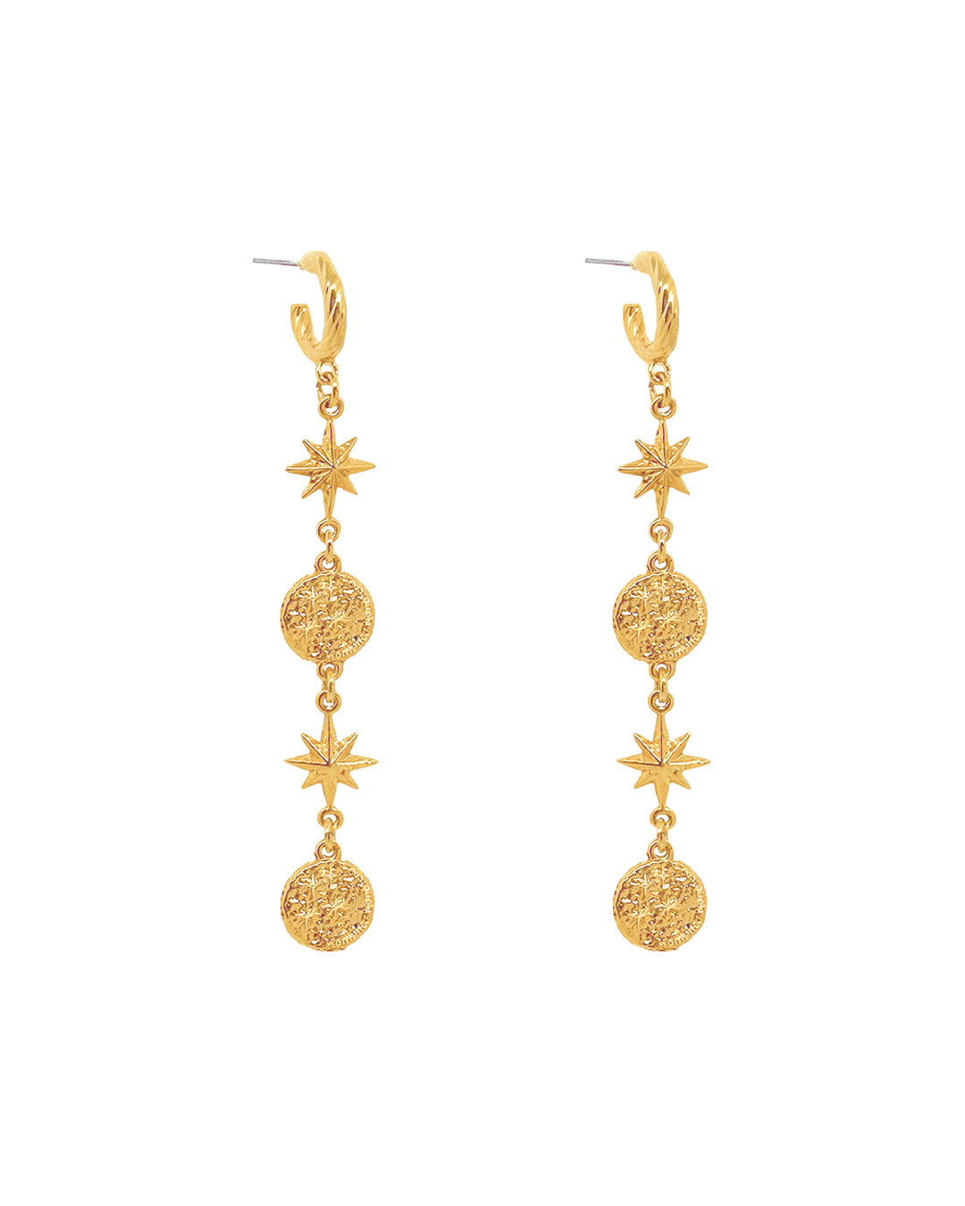 Aretes cassiopeia oro