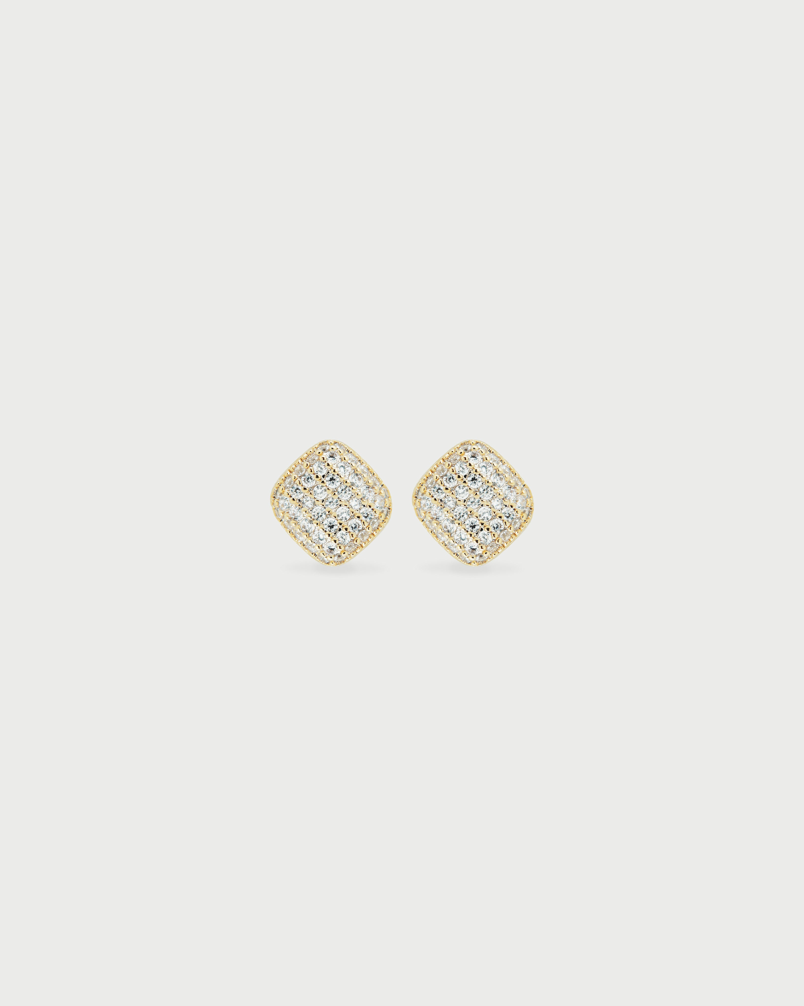 Aretes Rombo Pavé