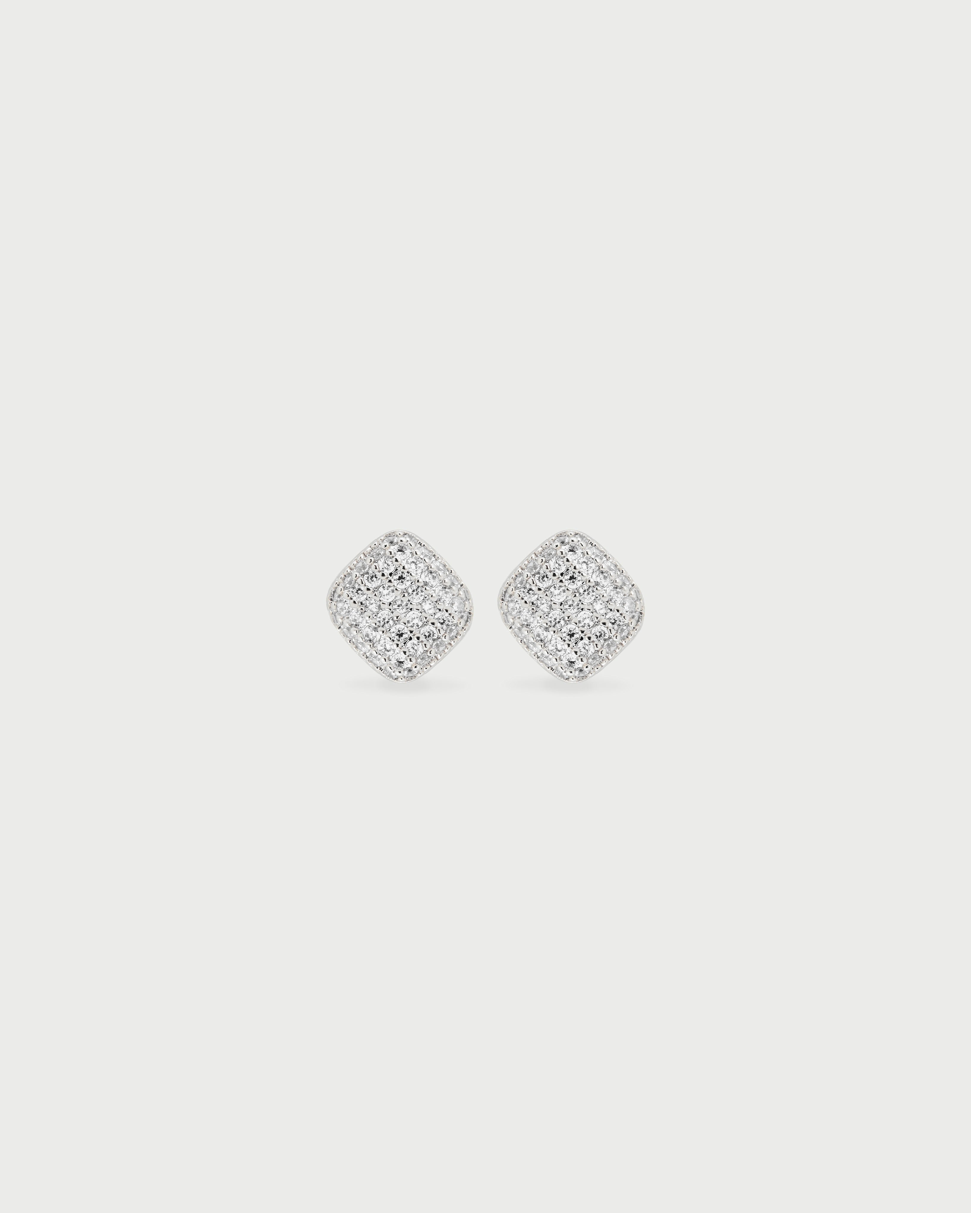 Aretes Rombo Pavé