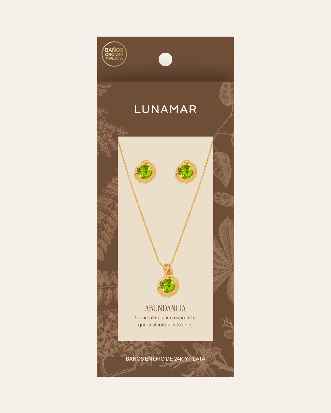 Set de Collar Cristales