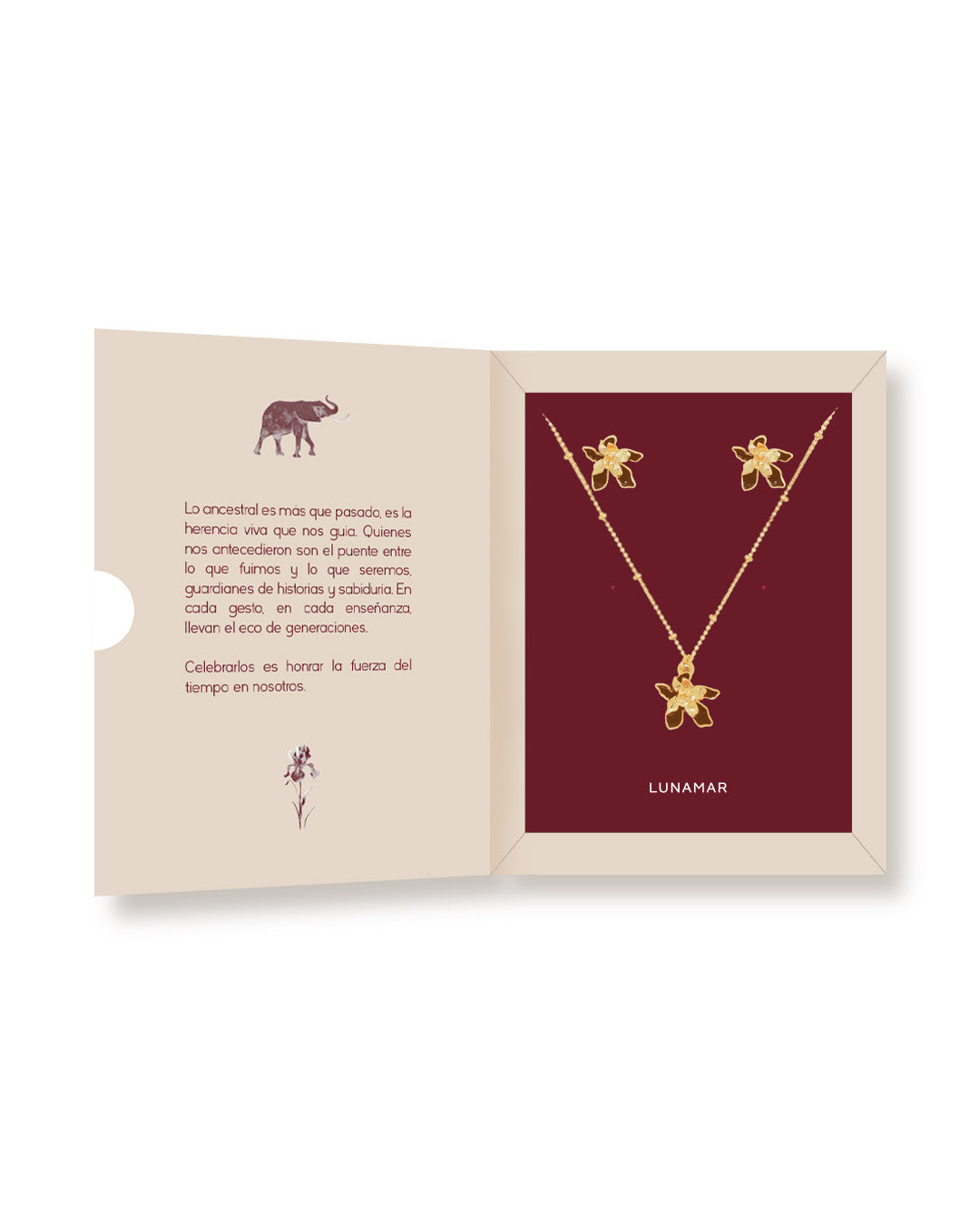 Set de Collar y Aretes Ancestra