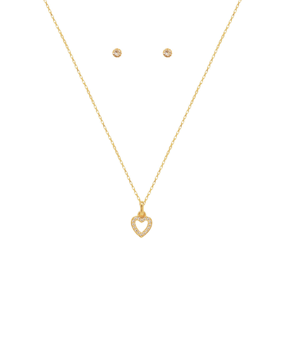 Collar Corazón Crystal