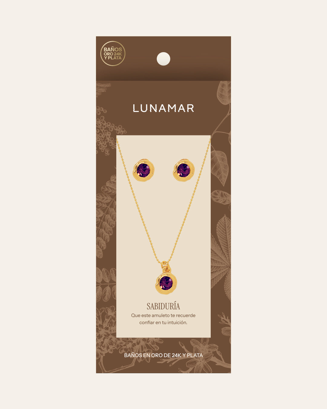 Set de Collar Cristales