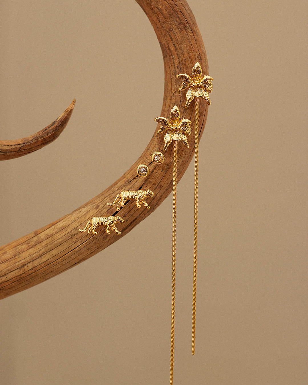 Set de 3 Aretes Malawi