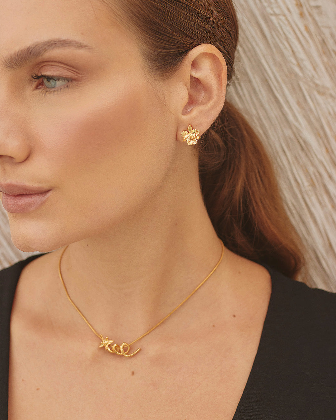 Set de Collar y Aretes Delilah