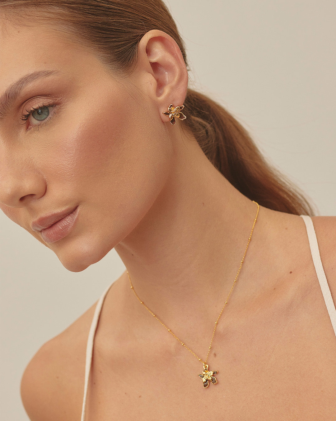 Set de Collar y Aretes Ancestra