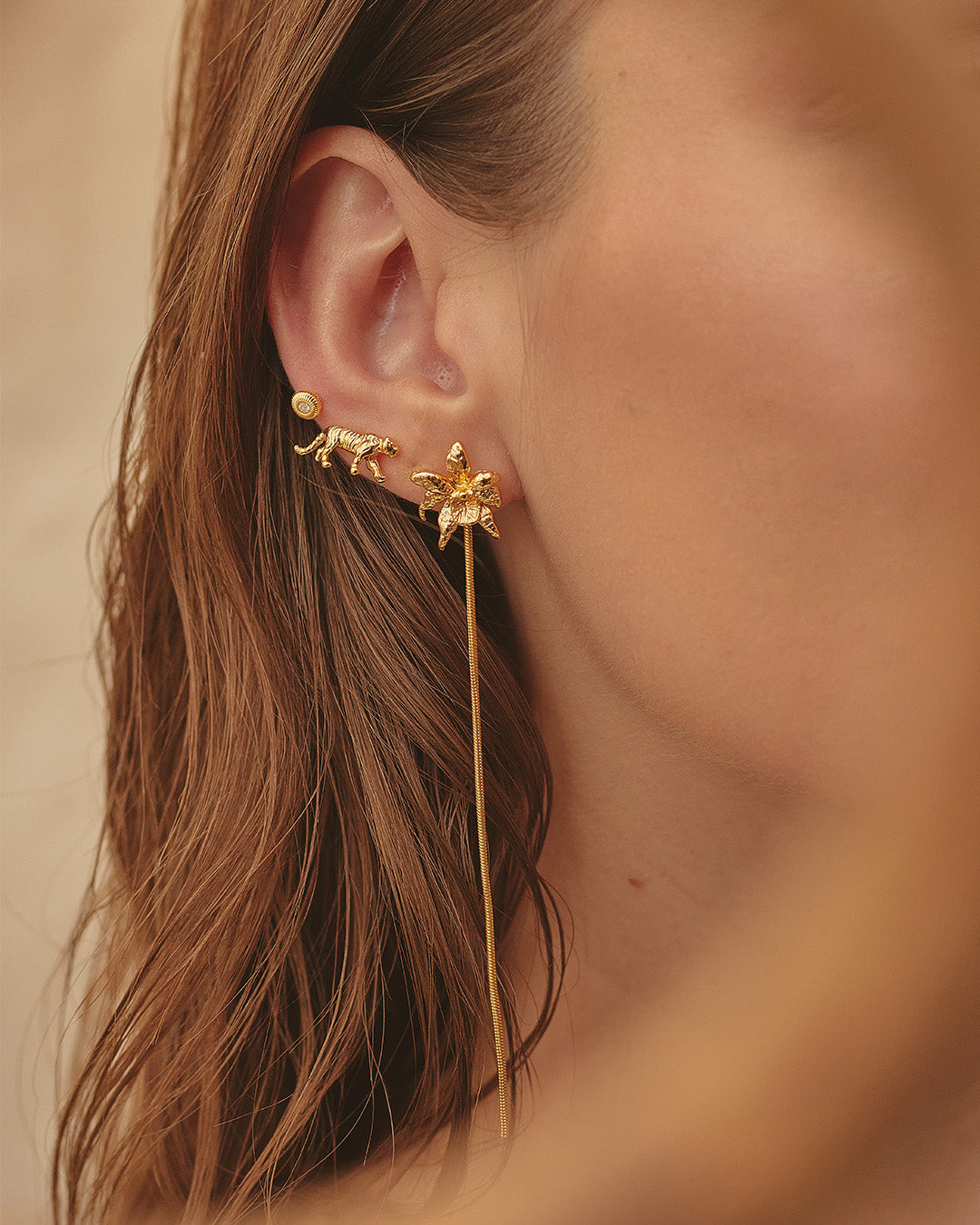 Set de 3 Aretes Malawi