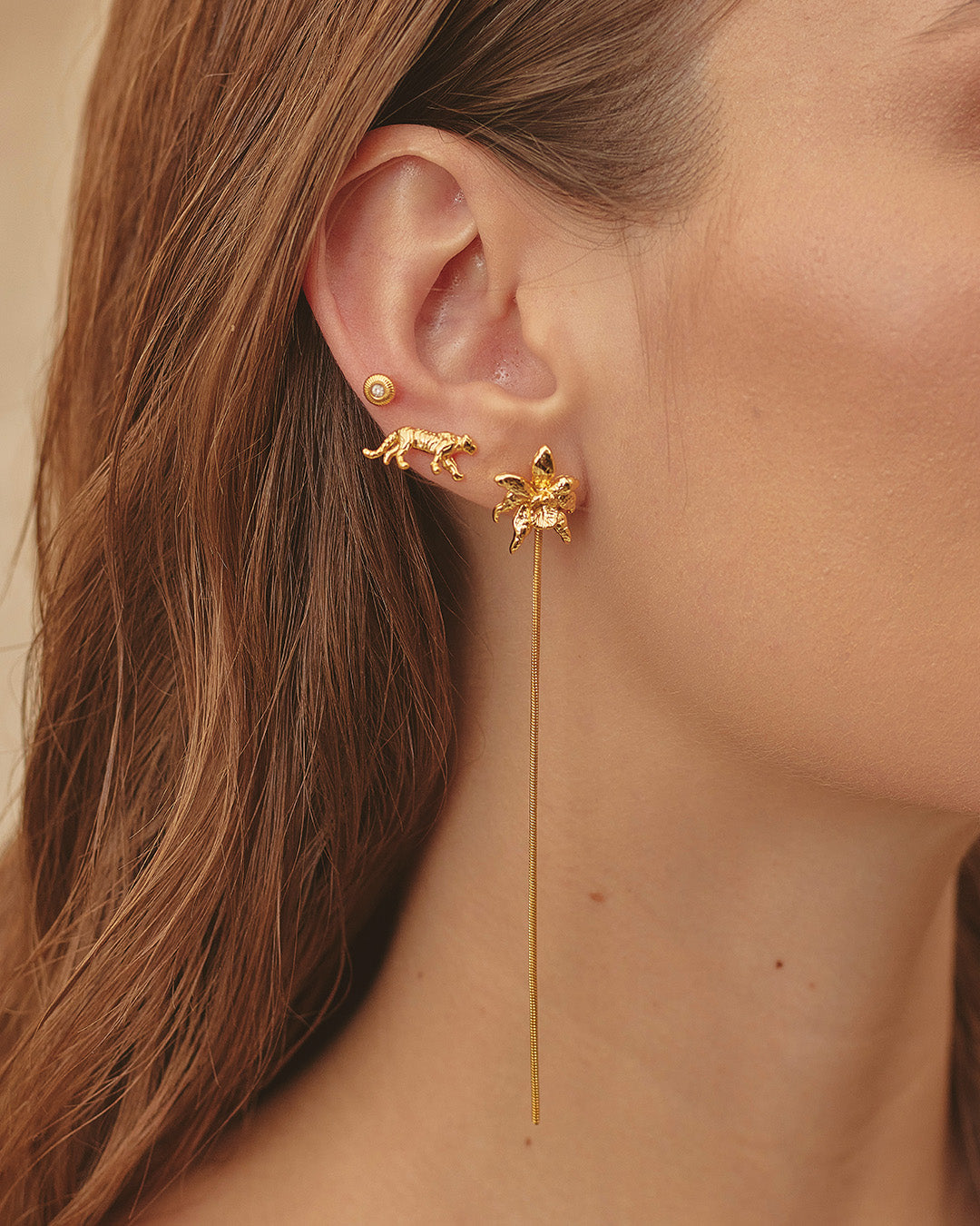 Set de 3 Aretes Malawi