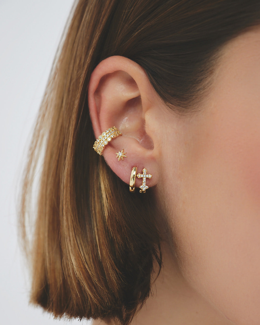 Earcuff Pavé