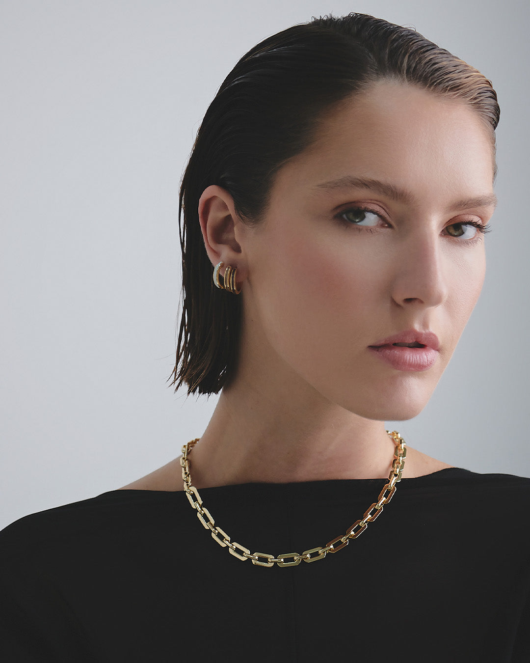 Collar Eslabones Oro