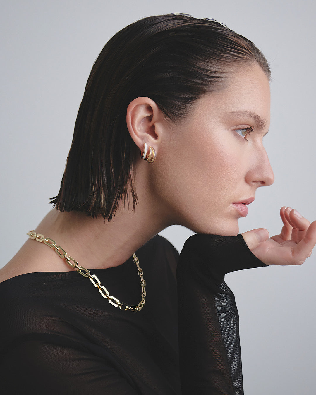 Collar Eslabones Oro