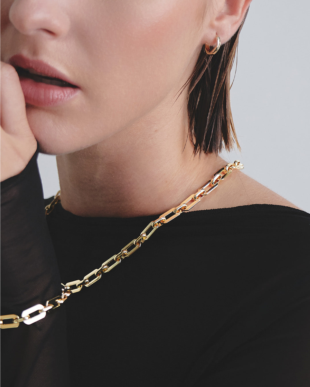 Collar Eslabones Oro