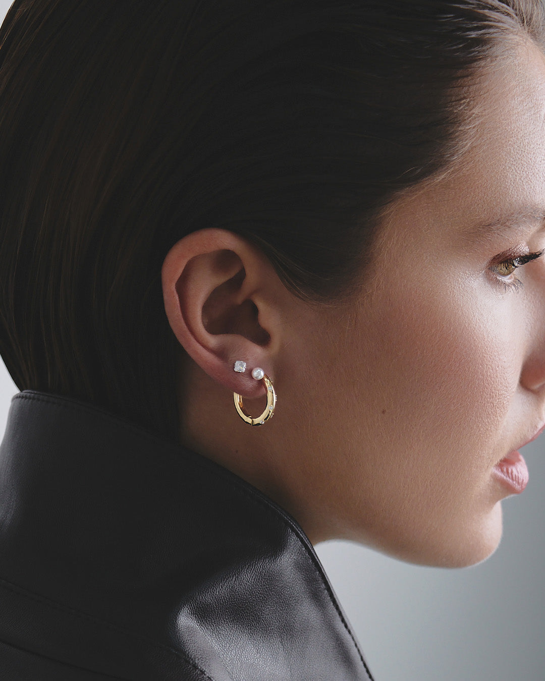 Set X3 Candongas Y Aretes Oro