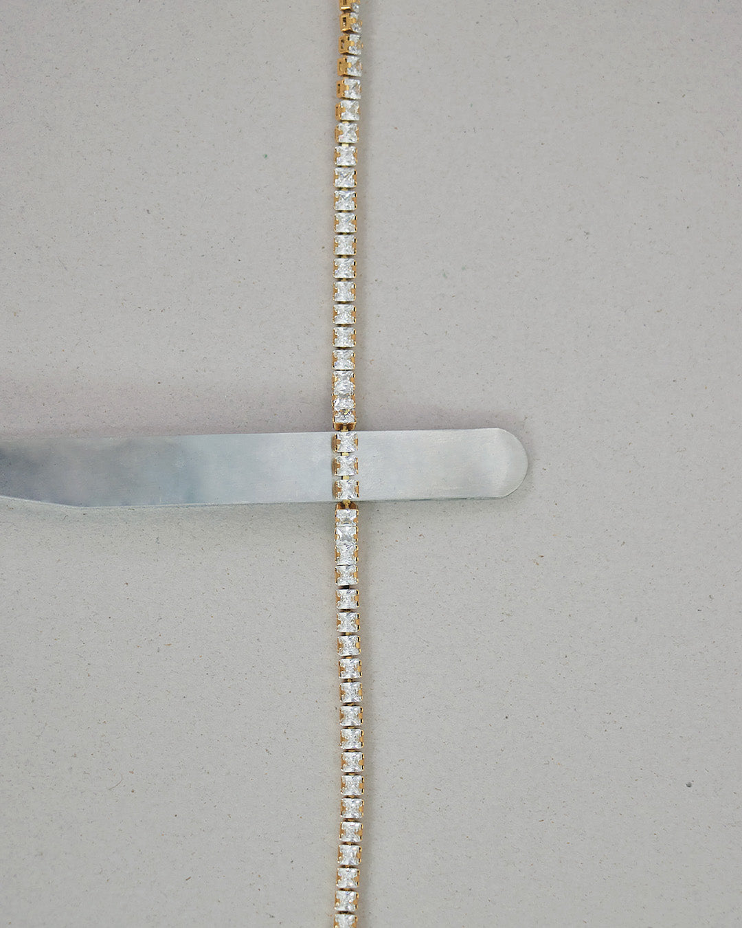 Pulsera Tennis Cristales - Acero Inoxidable