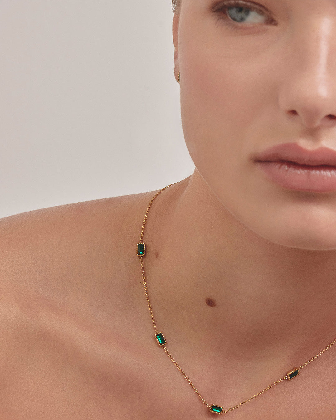 Rectangular Collor Set Collar Rectangular para Mujer | Lunamar