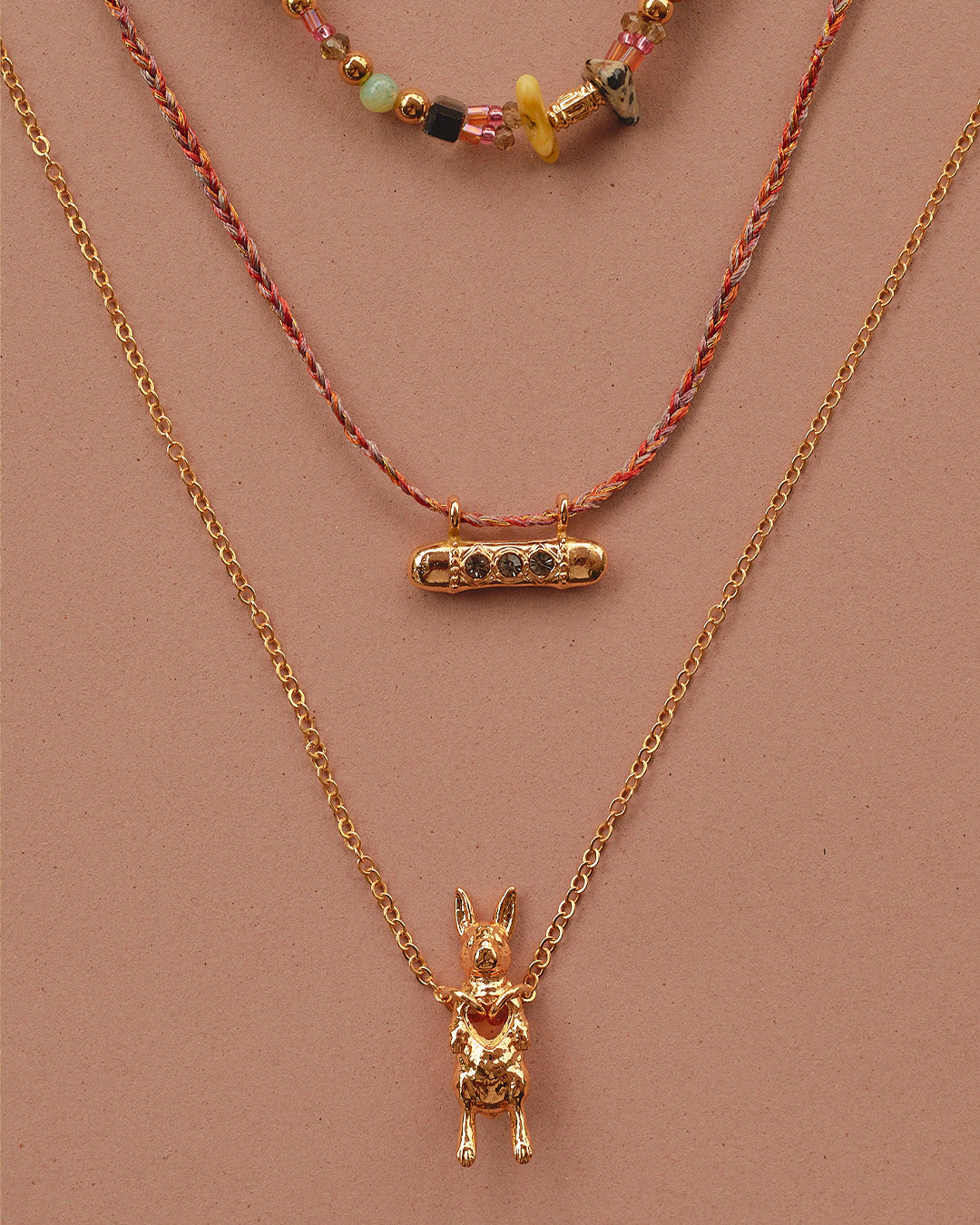 Set de 3 Collares Suerte