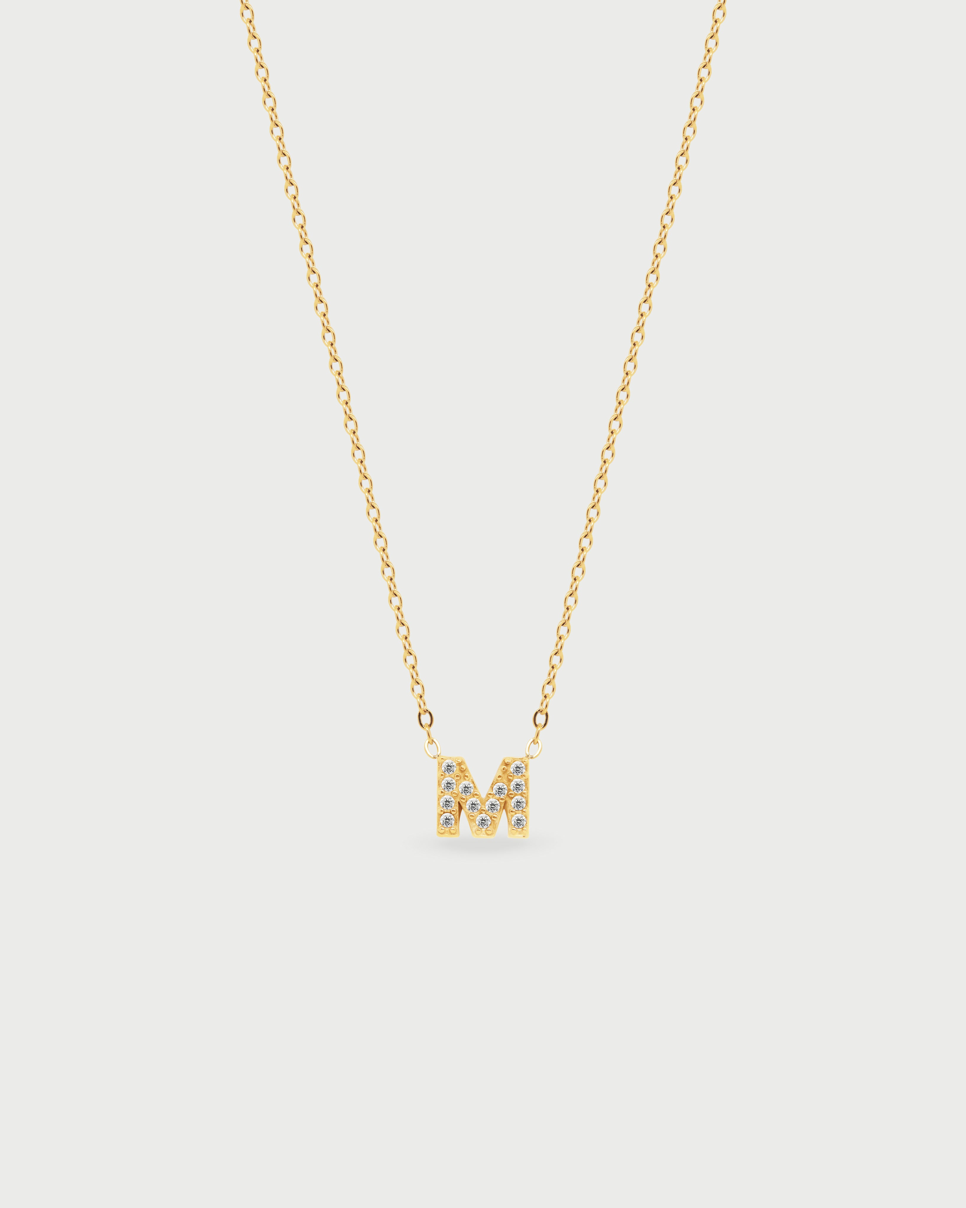 Collar de Letras Cristales