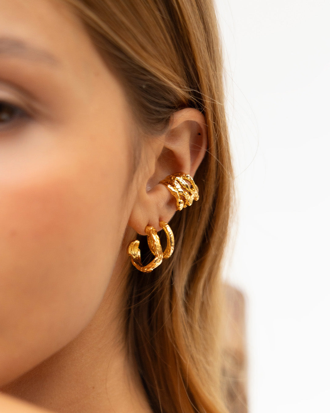 Earcuff dorado