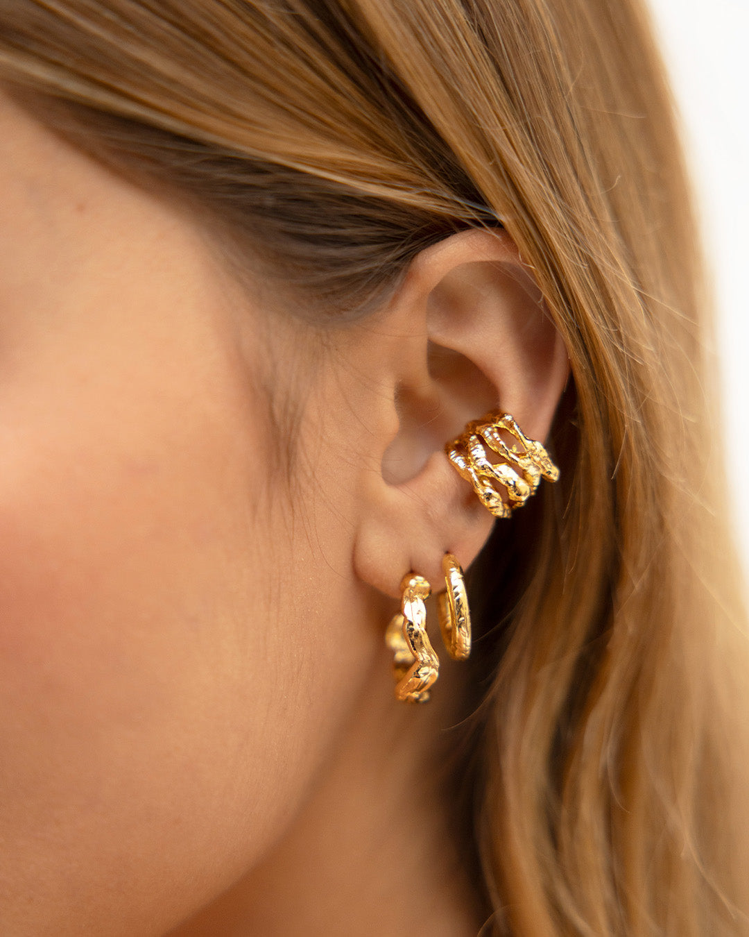Earcuff dorado